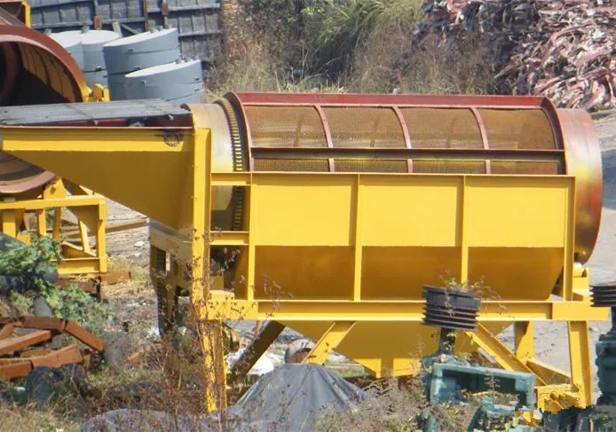 Heavy Duty Brick/Block Making Machine with Drum Screen Sieve - Industrial Block Production Equipment for Construction