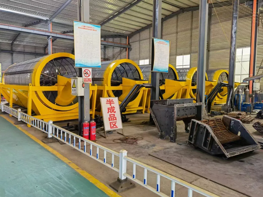 Heavy Duty Brick/Block Making Machine with Drum Screen Sieve - Industrial Block Production Equipment for Construction