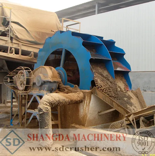 Heavy Duty Sand Washer Machine - Industrial Sand Washing Equipment with Diesel/Electric Power for Mining, Construction, Aggregate Plan