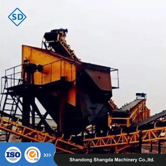 Operation Stable Vibrating Screen 2-4 Layers Stone Sand with Short Time
