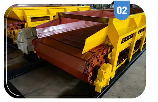 Automatic Plate Chain Coal Feeder Conveyor - Heavy Duty Mining Conveyor Equipment