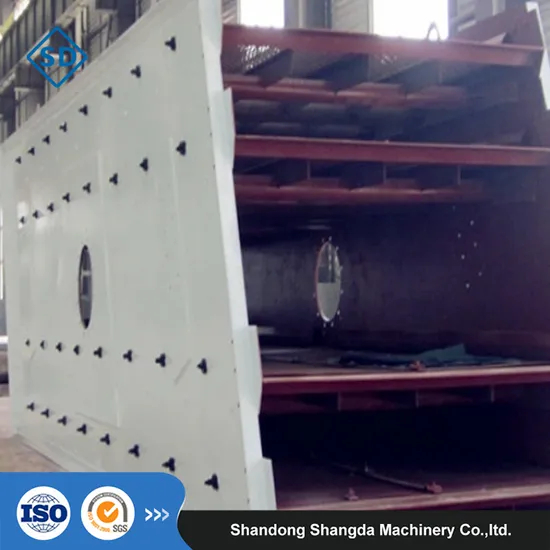 High Efficient Double Deck Vibrating Screen Machine