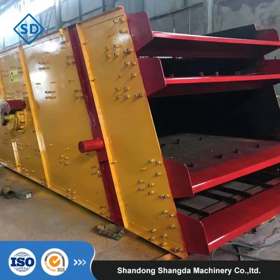 Work Reliable Vibrating Screen Drum Screen for Sieving Stone Sand