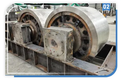 High-Efficiency Double Roller Crusher for Mining Durable Steel Construction Mineral Ore Crushing Equipment