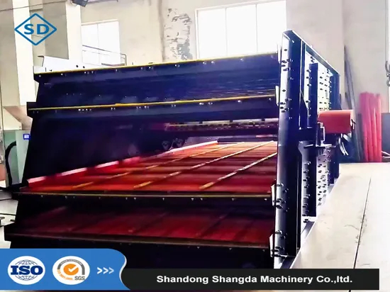 Yk Series Circular Vibrating Screen for Mining, Rock Screening Equipment with 3-4 Layers Deck Design