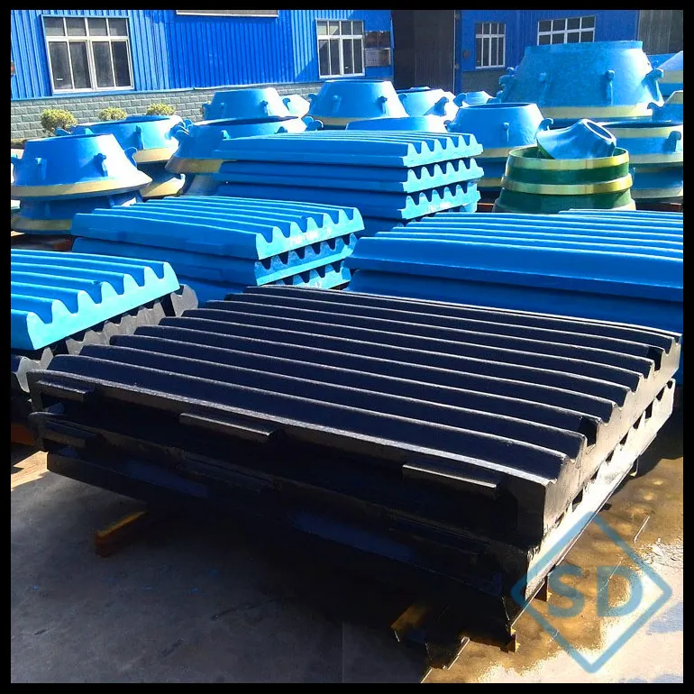 Manganese Casting Jaw Plate, Jaw Crusher Spare Part