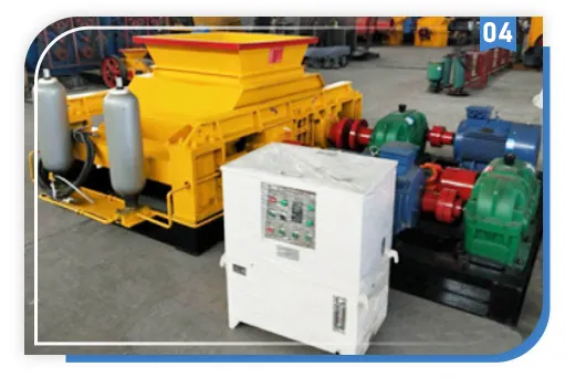 High-Efficiency Double Roller Crusher for Mining Durable Steel Construction Mineral Ore Crushing Equipment