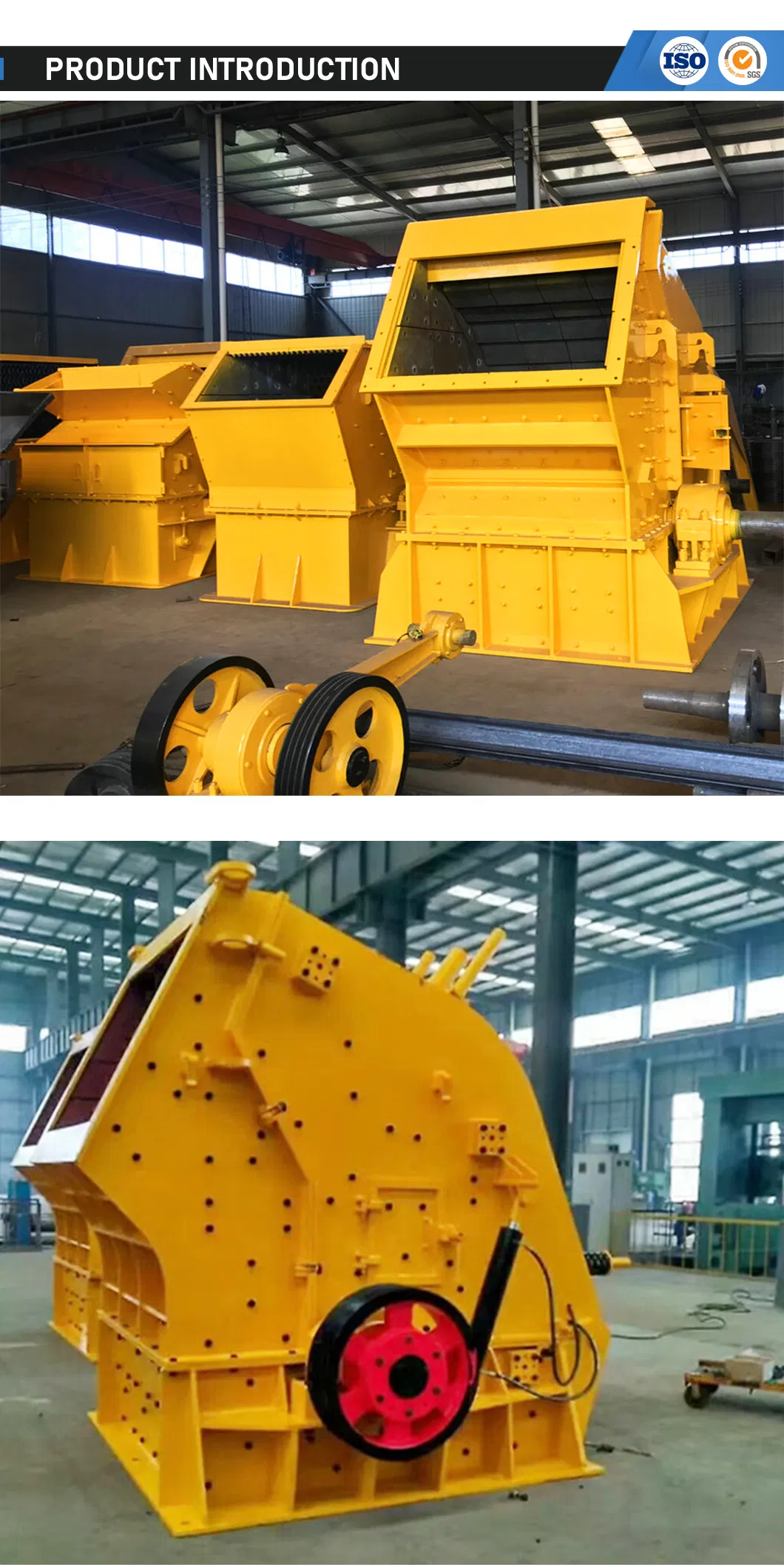PF-1214 Impact Crusher Heavy Duty Secondary Crushing for Mining, Quarry, Aggregate Optimized Rotor Design