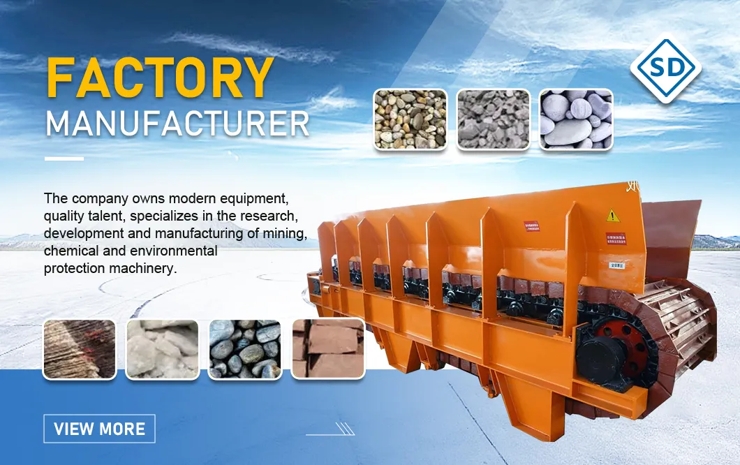 Automatic Plate Chain Coal Feeder Conveyor - Heavy Duty Mining Conveyor Equipment